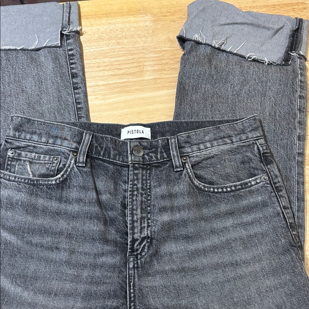 Pistola women’s  Charcoal Relaxed Jeans